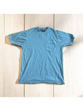 VILEBREQUIN Blue Wash Pocket T Shirt Sz Medium
